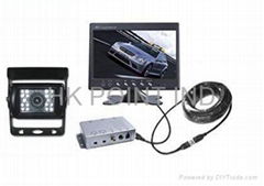 7 inch wired car rear view system