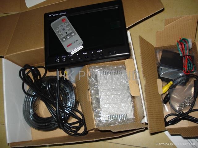 7 inch wired car rear view system 2