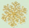 acrylic snowflake