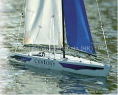 RC Sailboat Century 750 