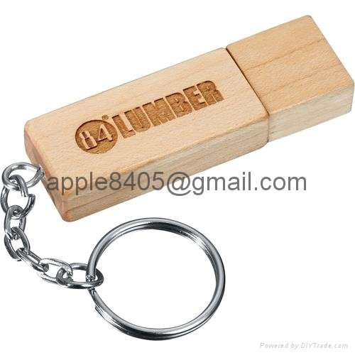 Wooden USB flash stick 2