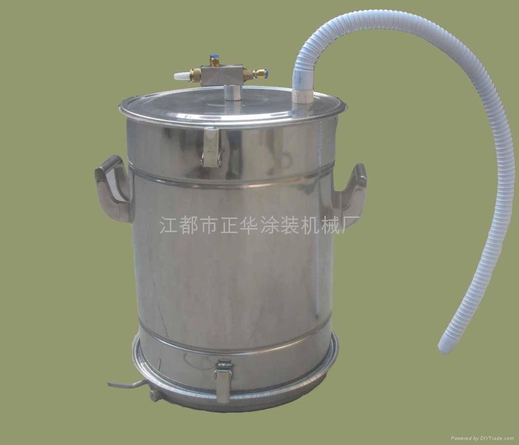 Stainless steel powder barrel 2