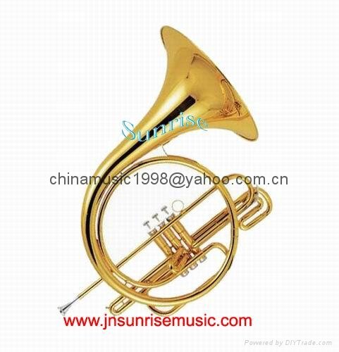 Junior French Horn Tuba Trumpet Trombone Sousaphone Brass Instrument 4