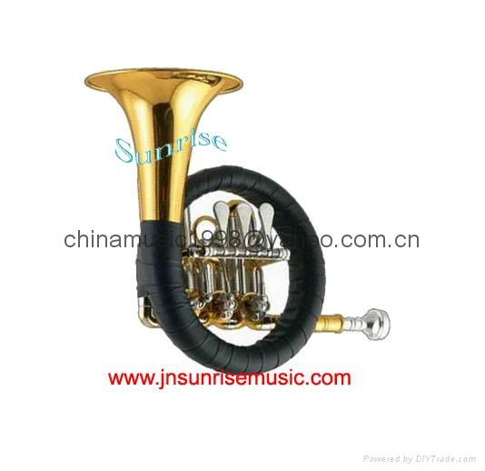 Junior French Horn Tuba Trumpet Trombone Sousaphone Brass Instrument 5