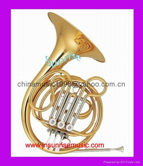 Junior French Horn Tuba Trumpet Trombone Sousaphone Brass Instrument 1