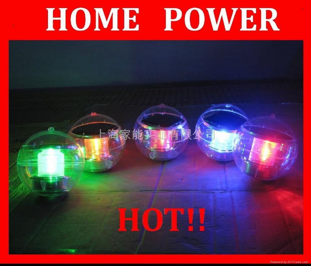 solar led light floating ball supplier from China