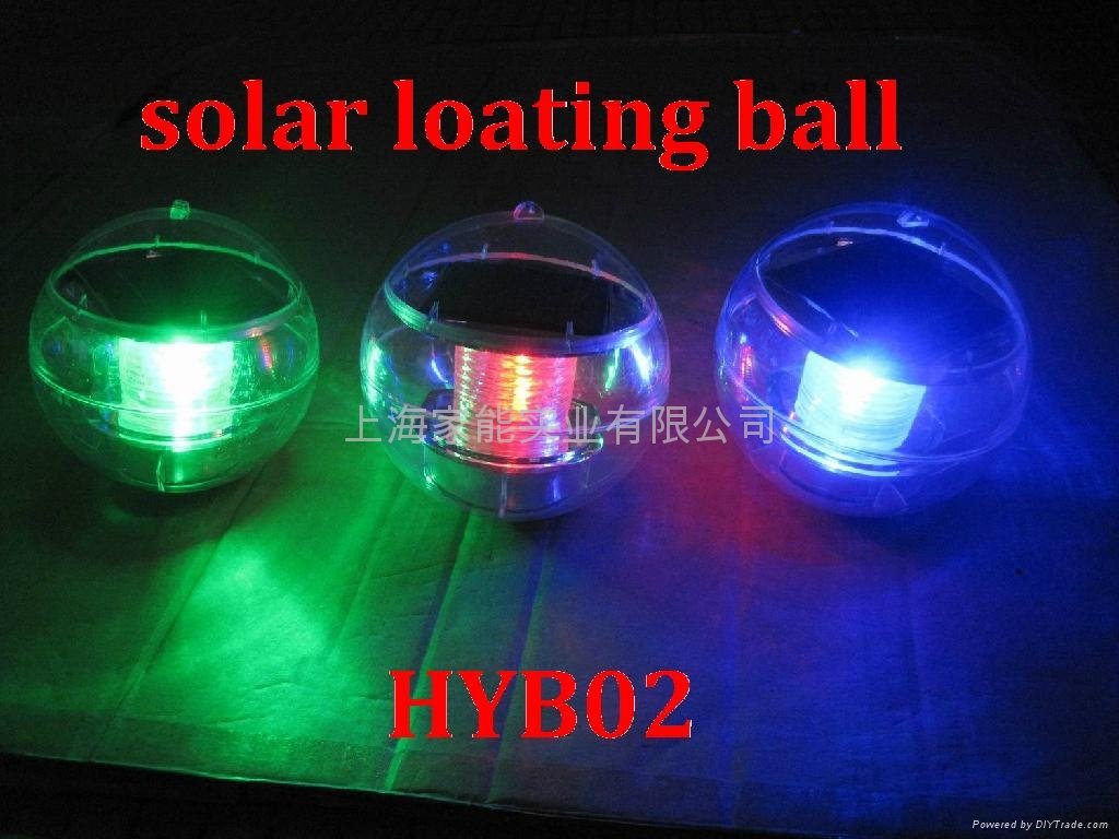 solar led light floating ball supplier from China 2