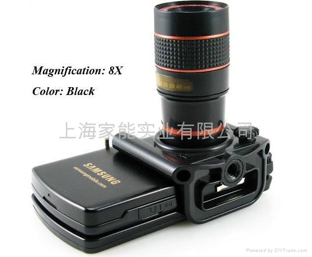 For Smartphone iPhone 4 4G 8X zoom Telescope Lens, For iPhone4 Zoom Lens 2