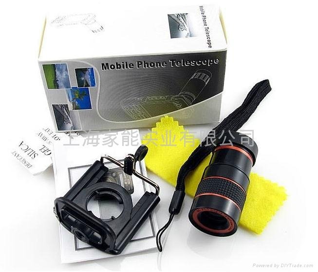 For Smartphone iPhone 4 4G 8X zoom Telescope Lens, For iPhone4 Zoom Lens 4