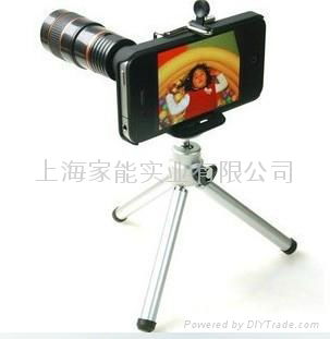 For Smartphone iPhone 4 4G 8X zoom Telescope Lens, For iPhone4 Zoom Lens