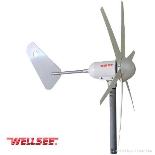 WELLSEE Wind Turbine （6 blades horizontal axis wind turbine）WS-WT400W