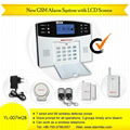 GSM SMS Voice Alarm System With LCD Screen (YL-007M2B) 1