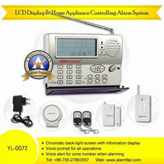 Auto-dial LCD Display Intruder Alarm System (YL-007Z)