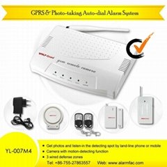 GSM MMS Alarm System, Burglar Alarm Intruder Alarm (YL-007M4)