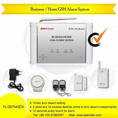 Wireless GSM Security System with Intercom