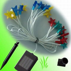 LED Solar Star String Light