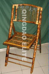 bamboo folding chair