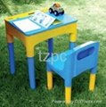 Plastic Table and Chair (Children's Furniture) 