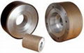 Centerless grinding wheels for grinding