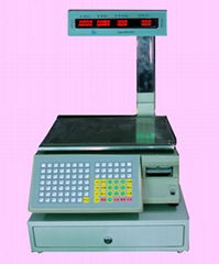 Cash register scale