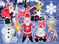 inflatable christma decoration