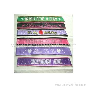 hen party night decorations/sashes/novelty