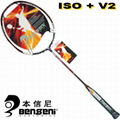 100% Graphite 3/4 one piece badminton