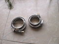 2.5" stainless steel v band flange and