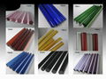 borosilicate colored glass rod