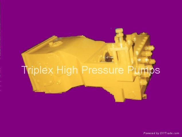 Triplex High pressure Pumps