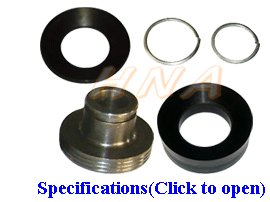 pistons with replacement rubber 2