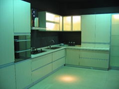 MFC(melamine) kitchen cabinet 06-MDF
