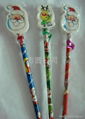 christmas pencil top erasers  1