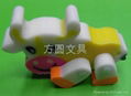 animal shaped erasers fy-3051 5