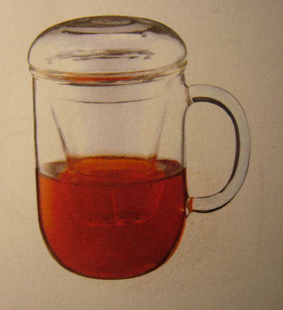 Glass tea pot, tea maker ,Icecream cup and various cup 2