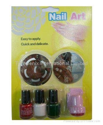 Nail Art stamping set 