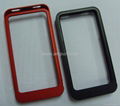 Aluminum case for iphone4G 0.5mm BLACK 5