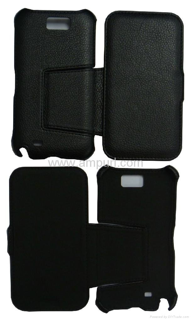 samsung N7100 type C hot shaping leather case 5