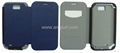 samsung N7100 FR-A hot shaping leather blue case 2