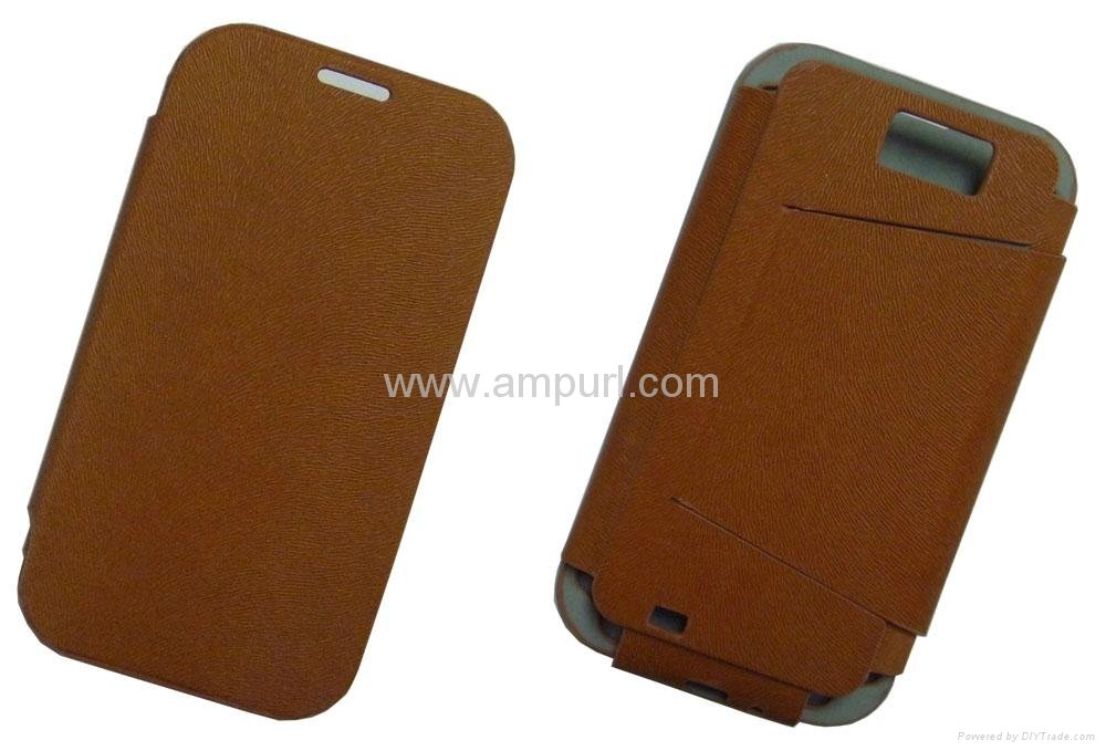 samsung N7100 FR-A-Q hot shaping leather coffee case