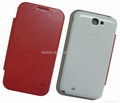 samsung N7100 DC hot shaping leather red