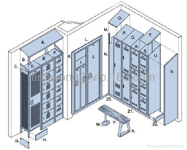 Steel Locker 3