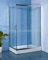 shower encloure steam room tempered glass