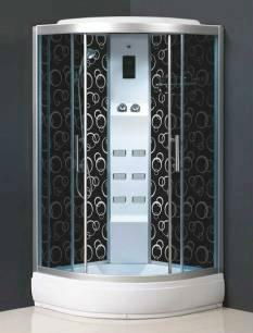 shower cubicle tempered glass