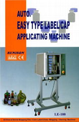 EASY TYPE LABEL/CAP APPLICATING MACHINE LE-100