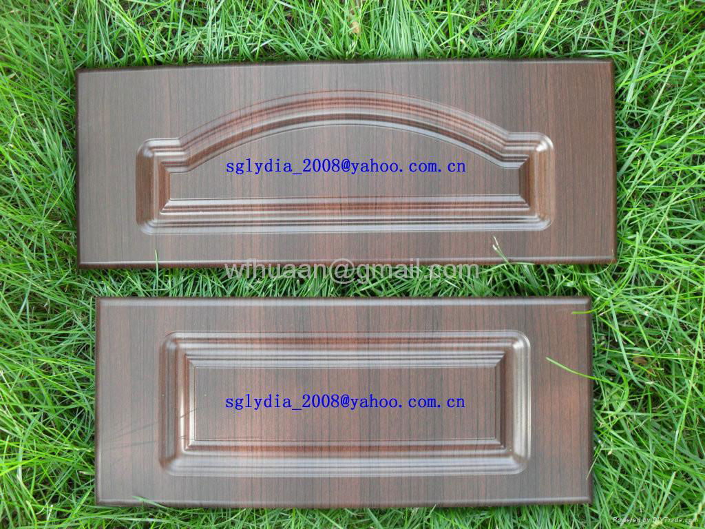 pvc vacuum kitchen cabinet door 3