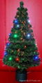 Multi-colour LED Fiber Optic Christmas Trees 1