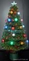 New Ball with LED Fiber Optic Christmas Trees 1
