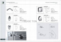 GLASS CLAMP & handrail fittings