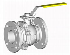 flanged ball valve